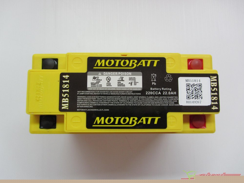 Batterie Moto AGM 1